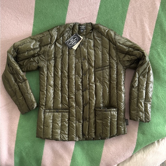 Rocky Mountain Other - Rocky Mountain Featherbed Co. Olive Green Down Sweater NWT